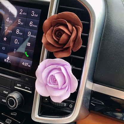 Car Pink Yellow Purple Rose Fragrance aromatherapy diffuser - Autoxmatch