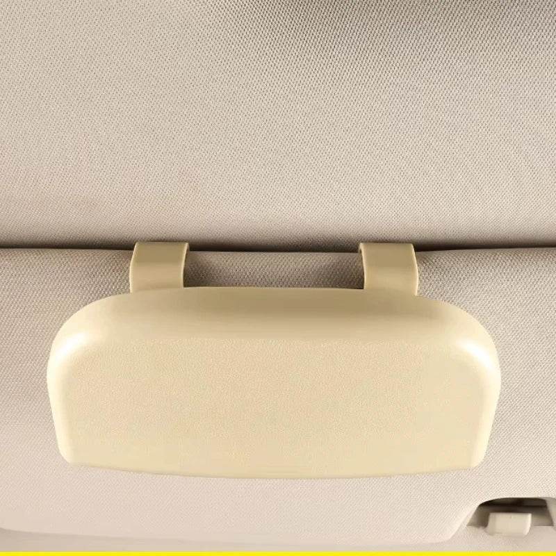 Car Portable Glasses Box Sun Visor Holder - Autoxmatch