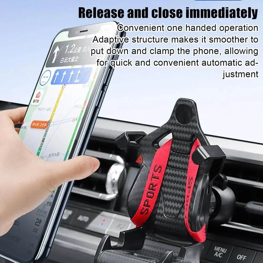 Car Racing Seat Phone Holder - Autoxmatch