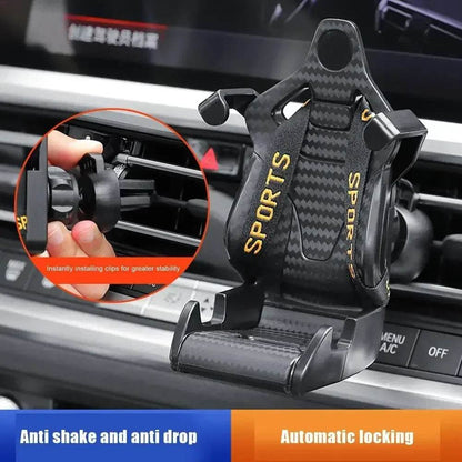 Car Racing Seat Phone Holder - Autoxmatch