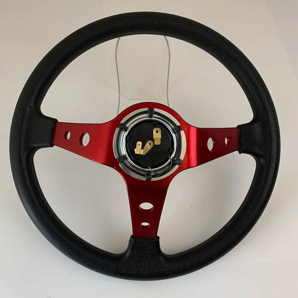 Universal Cars Racing Steering Wheel, 14 inch - Autoxmatch