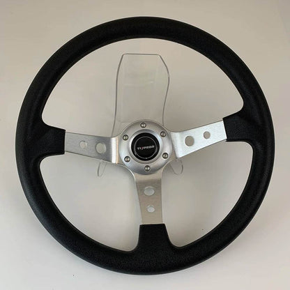 Universal Cars Racing Steering Wheel, 14 inch - Autoxmatch