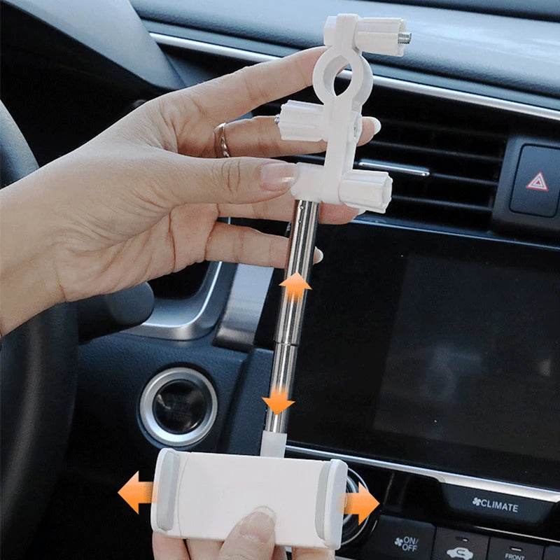 Car Rearview Mirror Mount Foldable Phone Holder - Autoxmatch