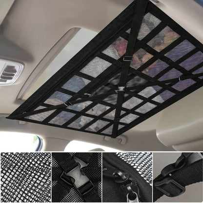 Car Roof Storage Bag Interior Cargo Net - Autoxmatch