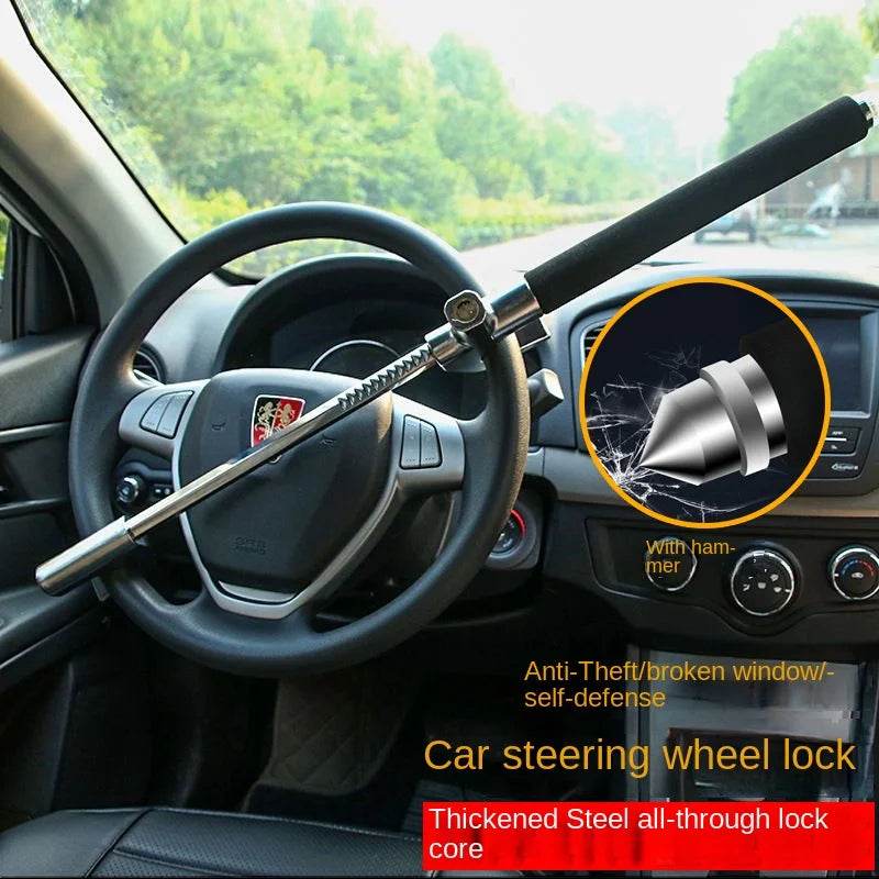 Car Steering Wheel Lock Anti-Theft Car Device - Autoxmatch