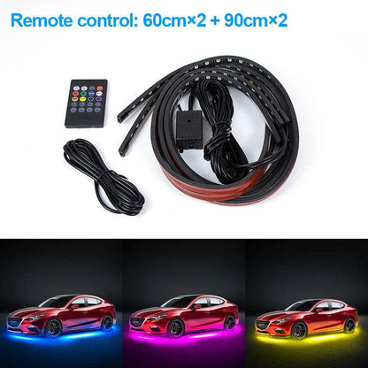 Car Underglow Neon Accent Strip Light Kit - Autoxmatch