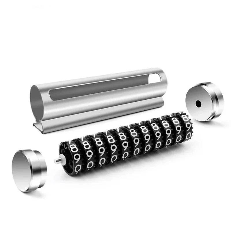 Car Universal Metal Rotate Phone Number Temporary Parking Card - Autoxmatch