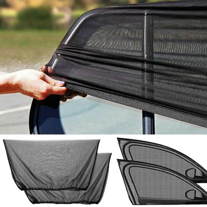 Car Universal Sunshade Mesh Curtains - Autoxmatch