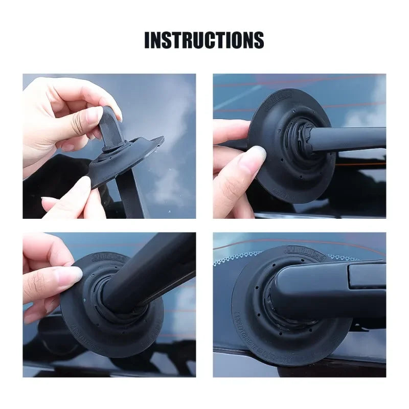 Car Windshield Wiper Dustproof Debris Leaves Falling Protection Cover - Autoxmatch