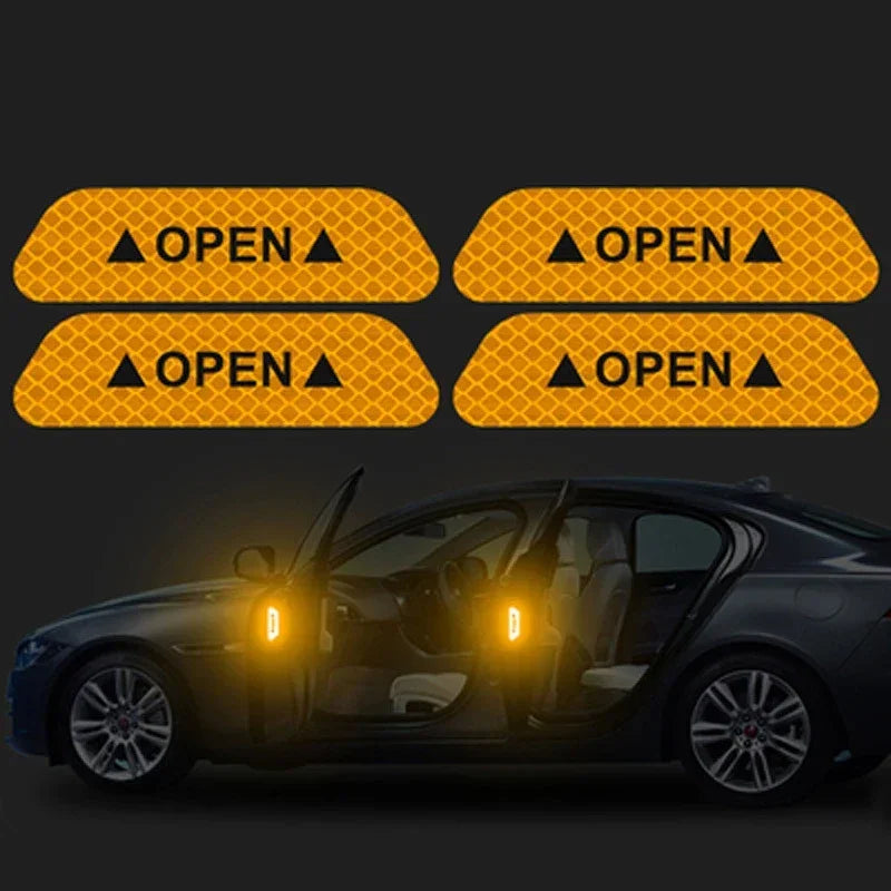 Universal Tape OPEN Car Door Stickers - Autoxmatch