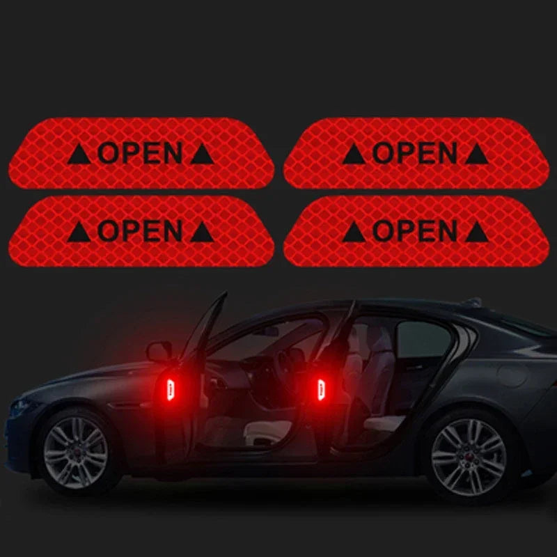 Universal Tape OPEN Car Door Stickers - Autoxmatch