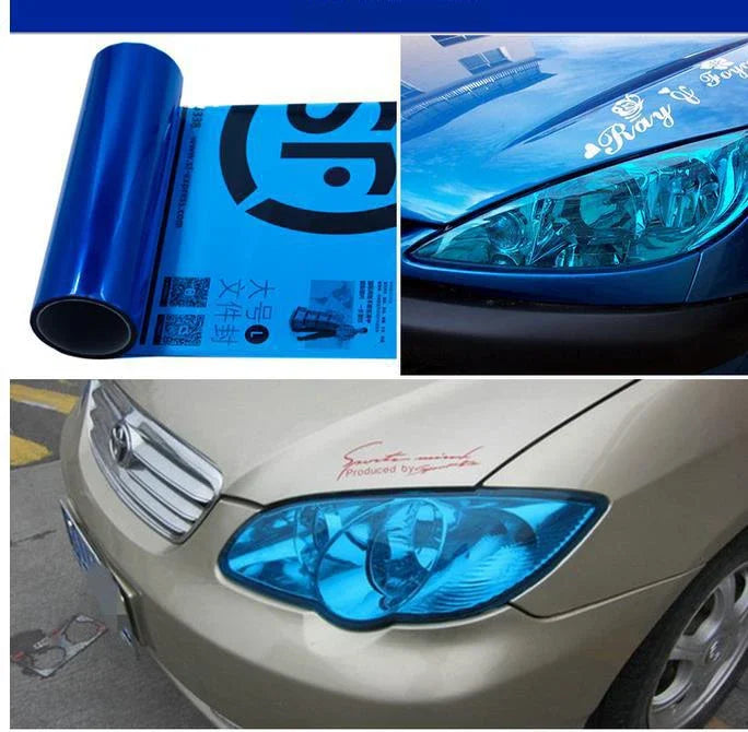 Car Light Headlight Taillight Tint Vinyl Film Sticker Wrap Cover - Autoxmatch