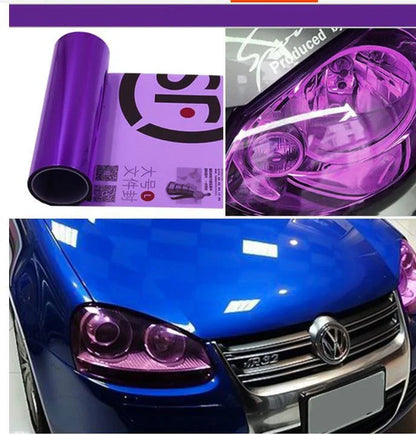 Car Light Headlight Taillight Tint Vinyl Film Sticker Wrap Cover - Autoxmatch