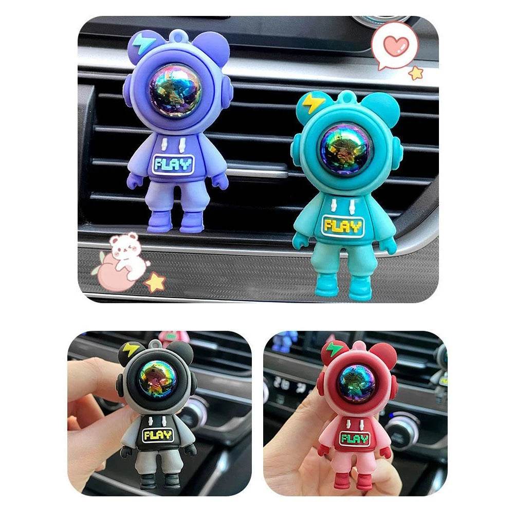 Cartoon Astronaut Car Air Outlet Perfume Clips - Autoxmatch