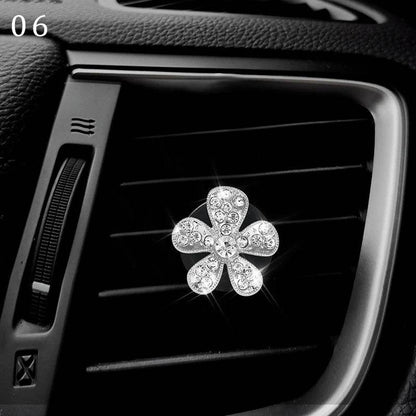 Bling Diamond Car Air Freshener Outlet Perfume Clip - Autoxmatch