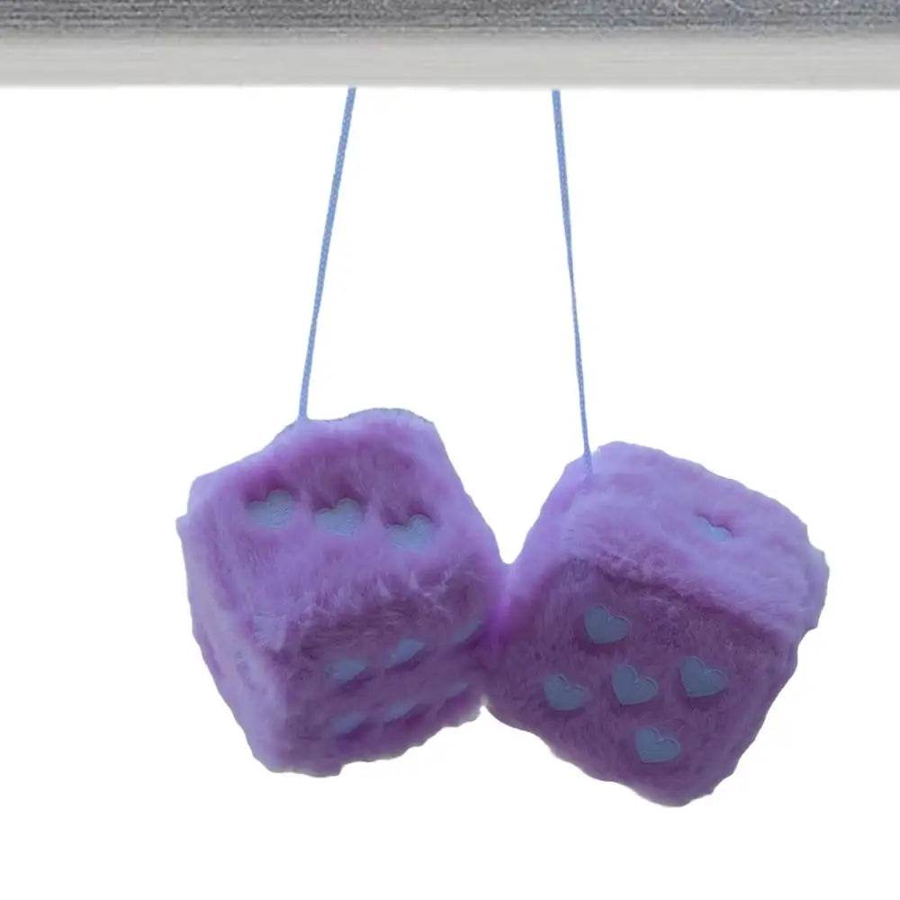 Dice Car Ornament Pair Plush - Autoxmatch