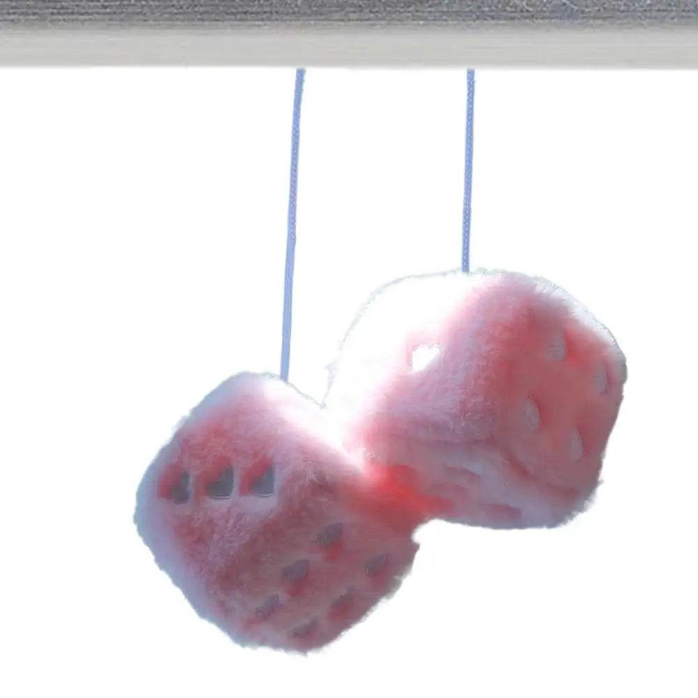 Dice Car Ornament Pair Plush - Autoxmatch