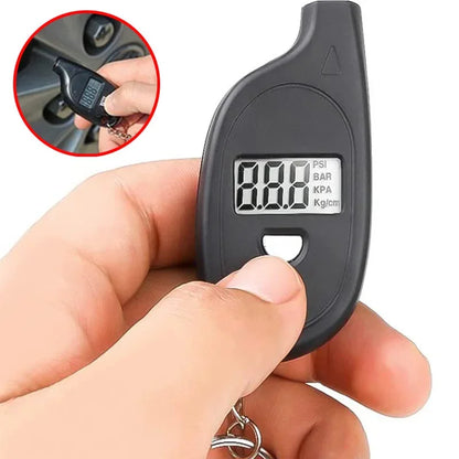 Digital tire pressure gauge