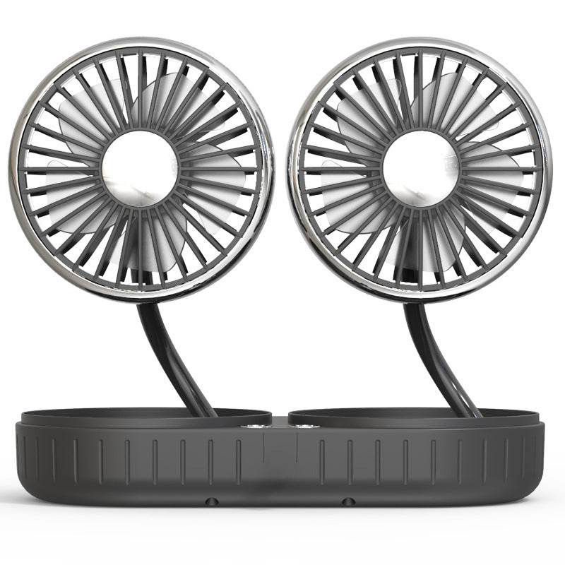 Double-Headed Hose Small Fan | USB-Powered Car Interior Fan - Autoxmatch