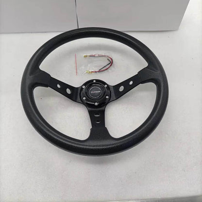Universal Cars Racing Steering Wheel, 14 inch - Autoxmatch