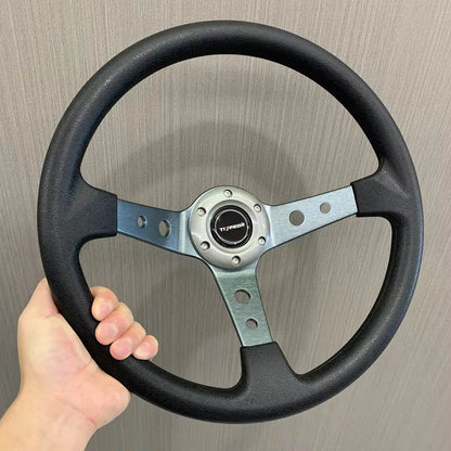Universal Cars Racing Steering Wheel, 14 inch - Autoxmatch