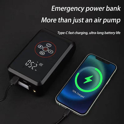 Portable Wireless Car Inflation Pump - Autoxmatch
