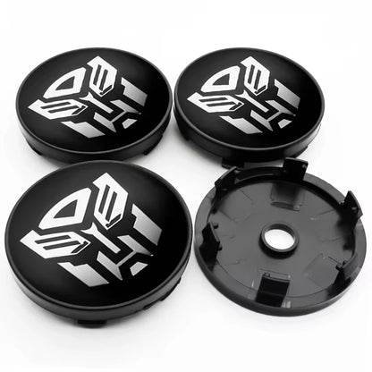 Universal Autobot Transformers Emblem Wheel Center Hub Caps - Autoxmatch