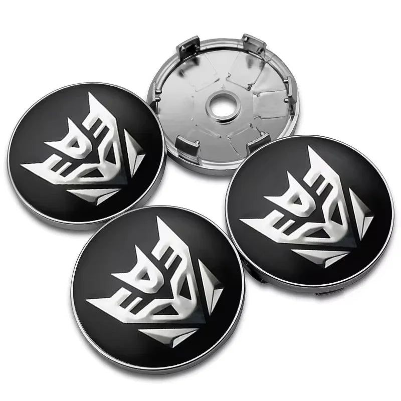 Universal Autobot Transformers Emblem Wheel Center Hub Caps - Autoxmatch