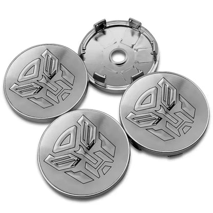 Universal Autobot Transformers Emblem Wheel Center Hub Caps - Autoxmatch