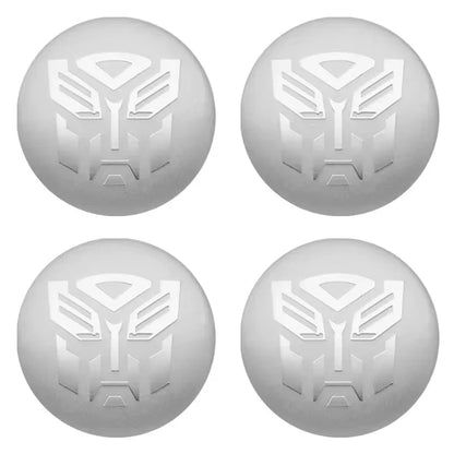 Universal Autobot Transformers Emblem Wheel Center Hub Caps - Autoxmatch