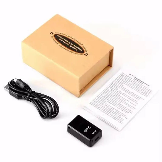 GPS tracker with cable and manual 