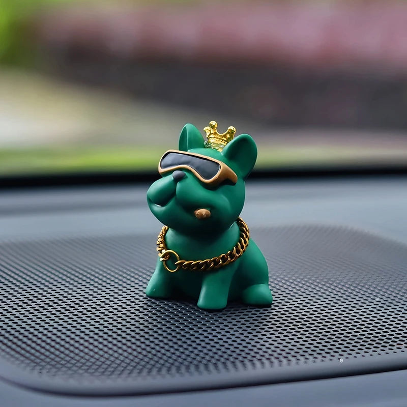 Trendy Resin Bully Dog Car Interior Decoration - Autoxmatch
