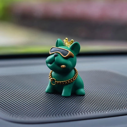 Trendy Resin Bully Dog Car Interior Decoration - Autoxmatch