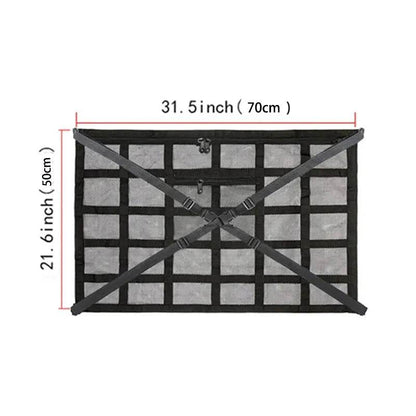 Car Roof Storage Bag Interior Cargo Net - Autoxmatch