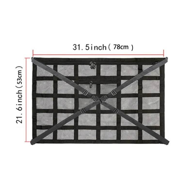 Car Roof Storage Bag Interior Cargo Net - Autoxmatch