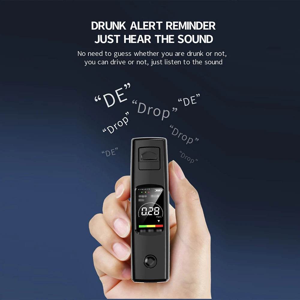 Digital Portable Alcohol Tester With LCD Display - Autoxmatch