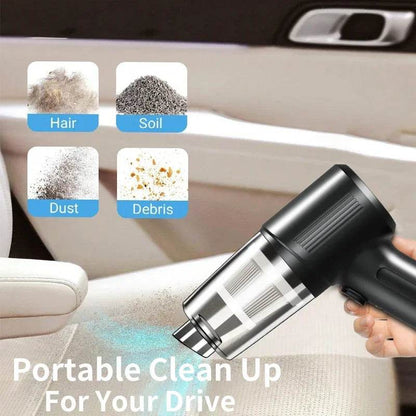Portable Mini Wireless 2 in 1 High-power Suction and Blower Car Vacuum Cleaner - Autoxmatch