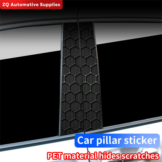 Honeycomb Car Stickers Auto Pillar