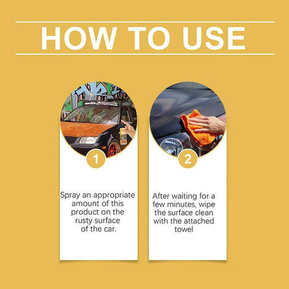 Car Rust Quick Remover Spray - Autoxmatch