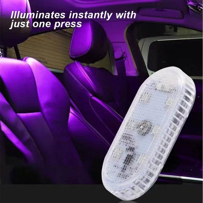 Multi Color Wireless Car Touch Roof LED Lights - Autoxmatch