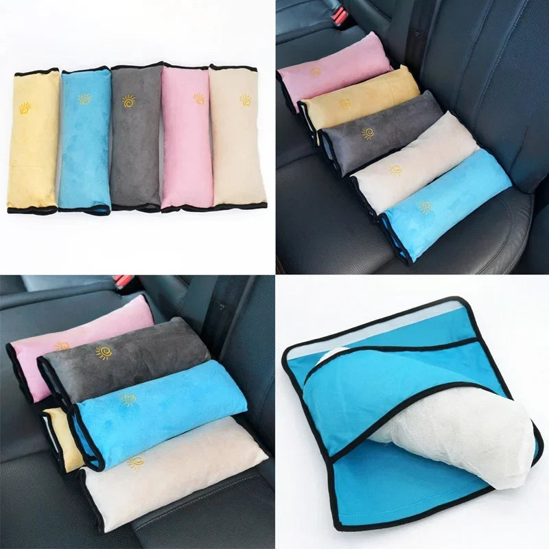 Kids Car Seat Belt Pillow five colours