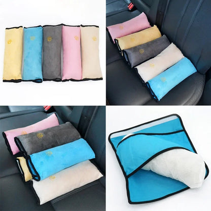 Kids Car Seat Belt Pillow five colours