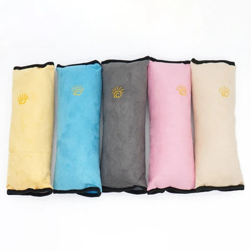 Kids Car Seat Belt Pillow in five colours 