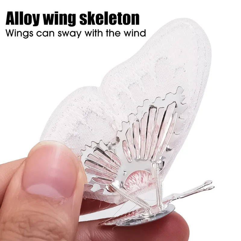 Car Flapping Wings Butterfly Ornament Decoration Accessories - Autoxmatch