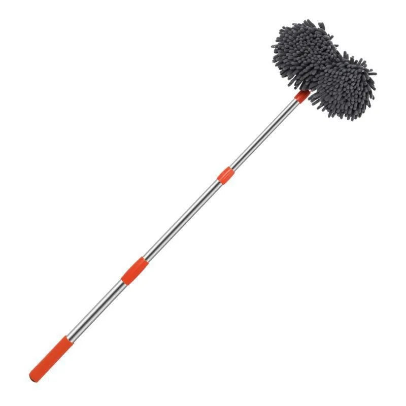 Car Mop Foam Washer Chenille Double Brush Head - Autoxmatch