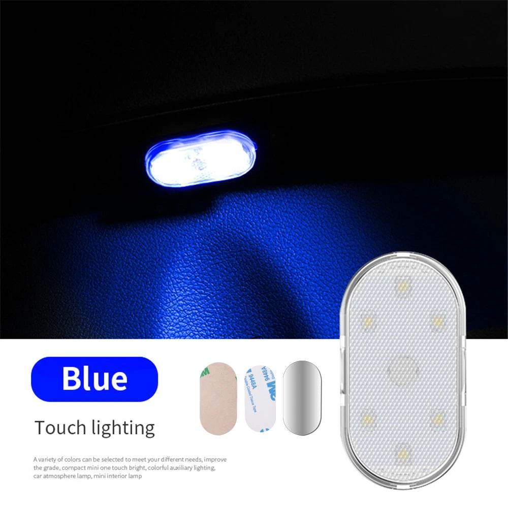 Multi Color Wireless Car Touch Roof LED Lights - Autoxmatch