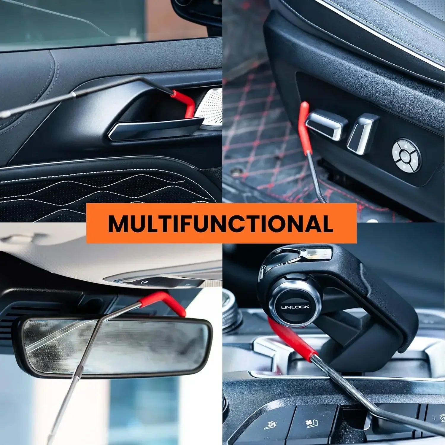 Multifunctional Car Door Lockout Tool Kit