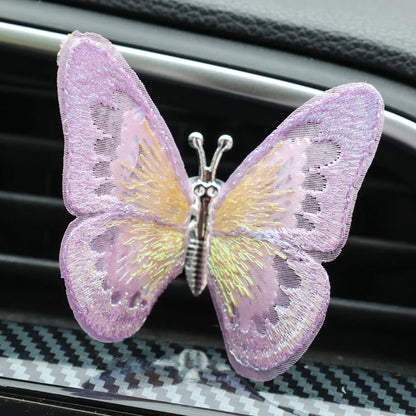 Car Flapping Wings Butterfly Ornament Decoration Accessories - Autoxmatch