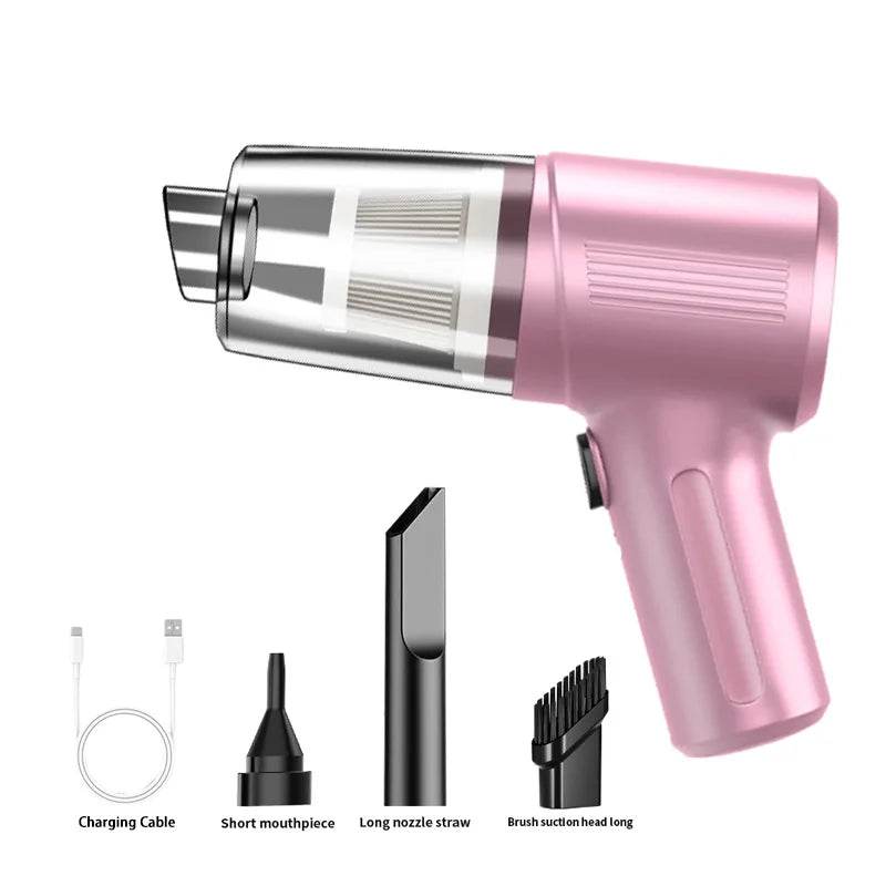 Portable Mini Wireless 2 in 1 High-power Suction and Blower Car Vacuum Cleaner - Autoxmatch