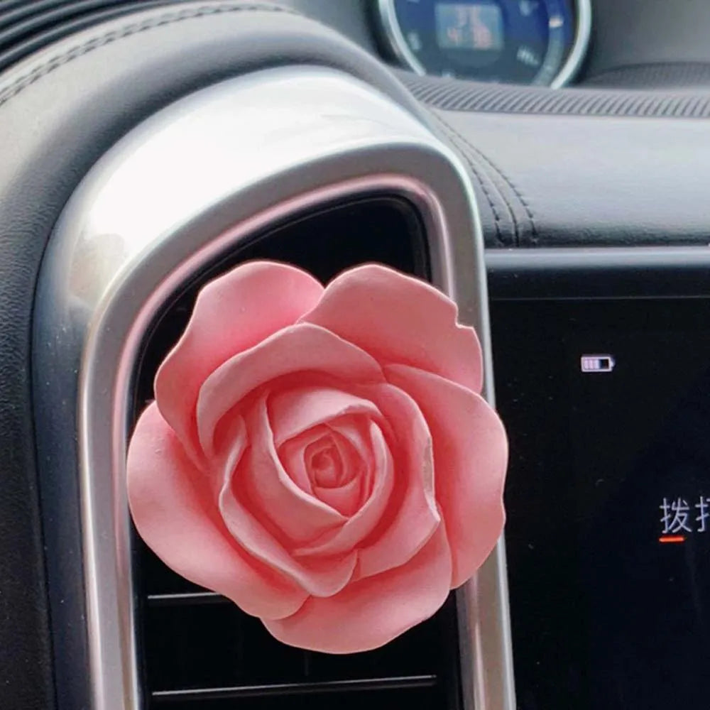 Car Pink Yellow Purple Rose Fragrance aromatherapy diffuser - Autoxmatch